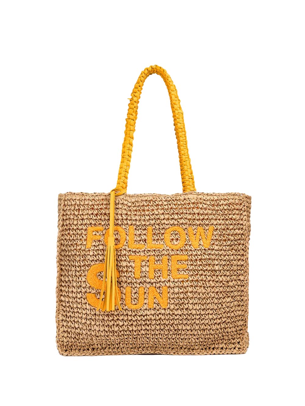 SUNDEK Borsa Da Mare Donna - Giallo modello AW907ABPA100