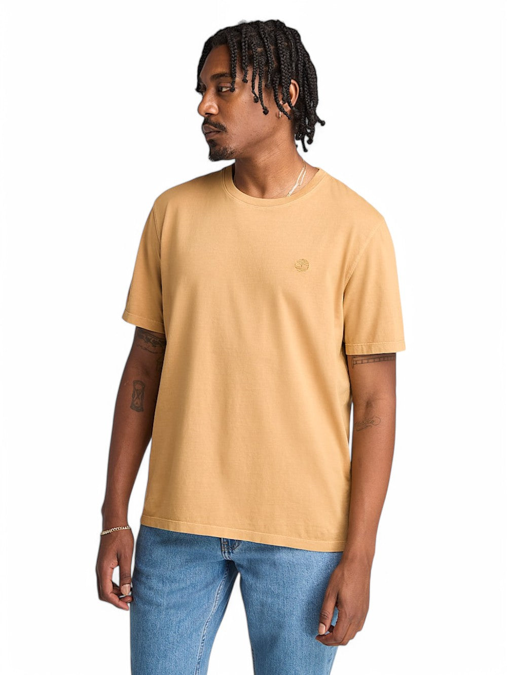 TIMBERLAND T-shirt Uomo - Giallo modello TB0A5YAY