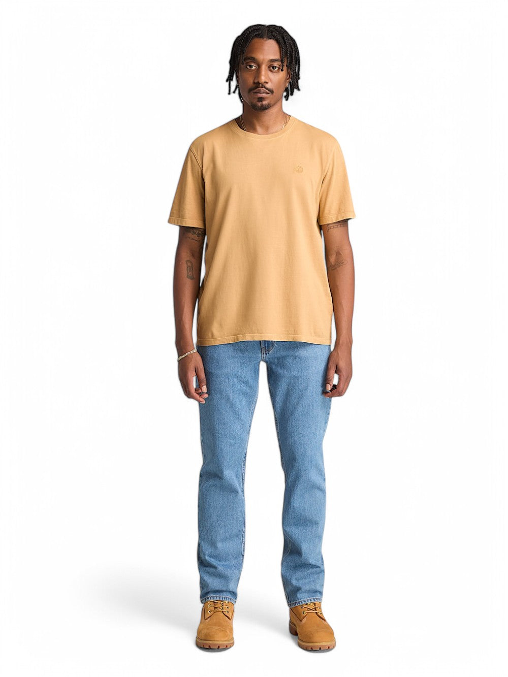TIMBERLAND T-shirt Uomo - Giallo modello TB0A5YAY