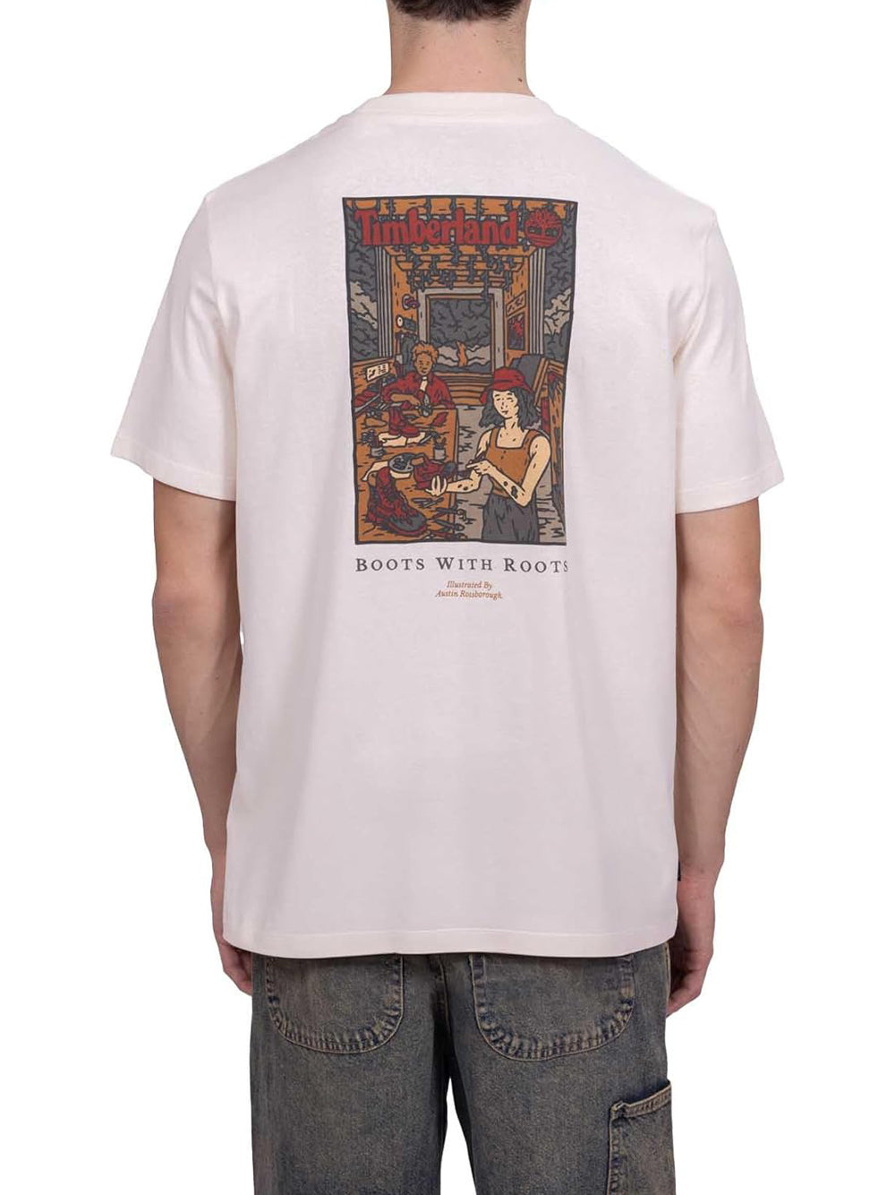 TIMBERLAND T-shirt Uomo - Bianco modello TB0A6DPD