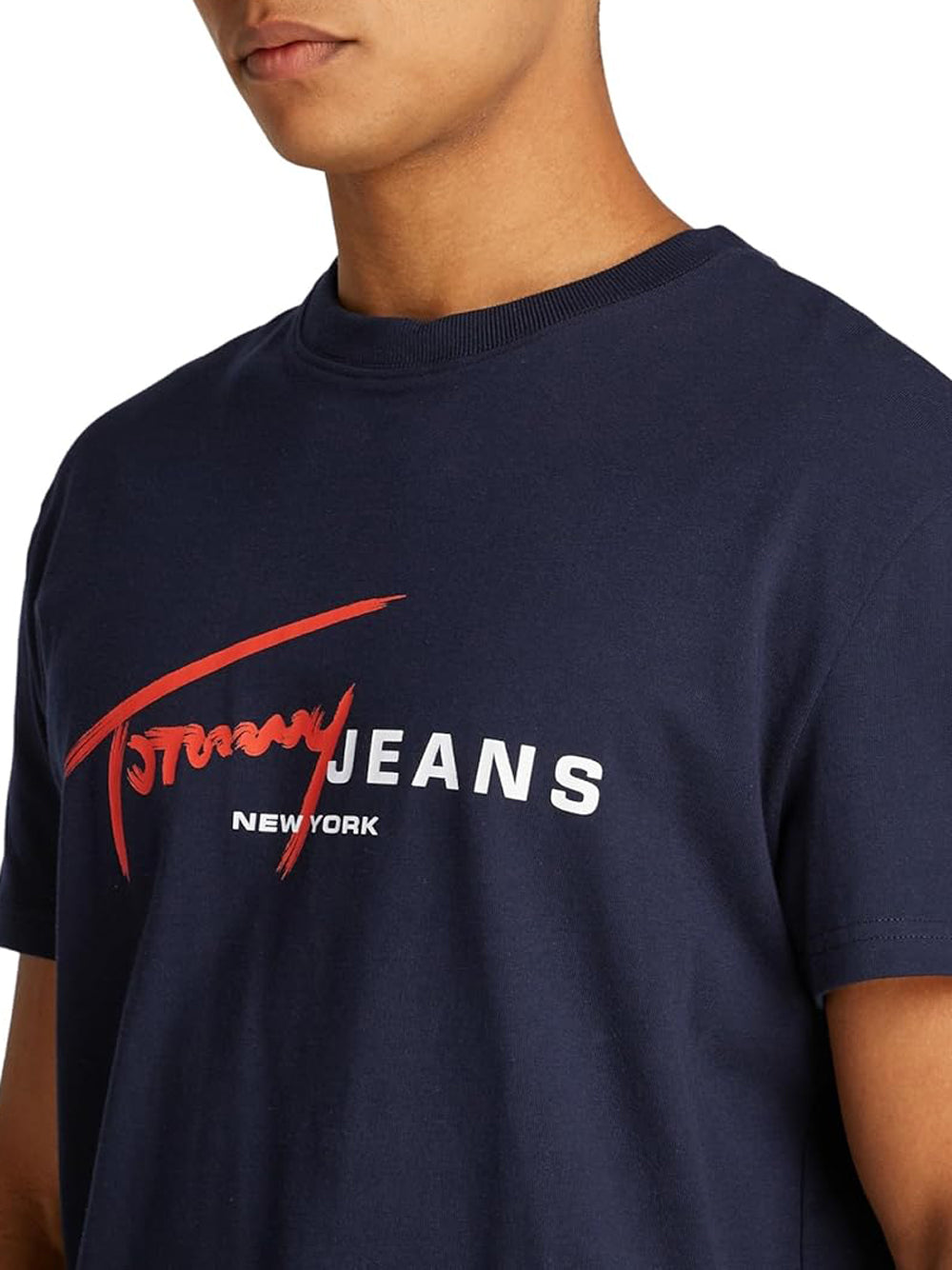 TOMMY HILFIGER T-shirt Uomo - Blu modello DM0DM20817