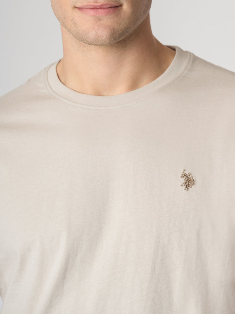 U.S. POLO ASSN. T-shirt Uomo - Beige modello US41154004