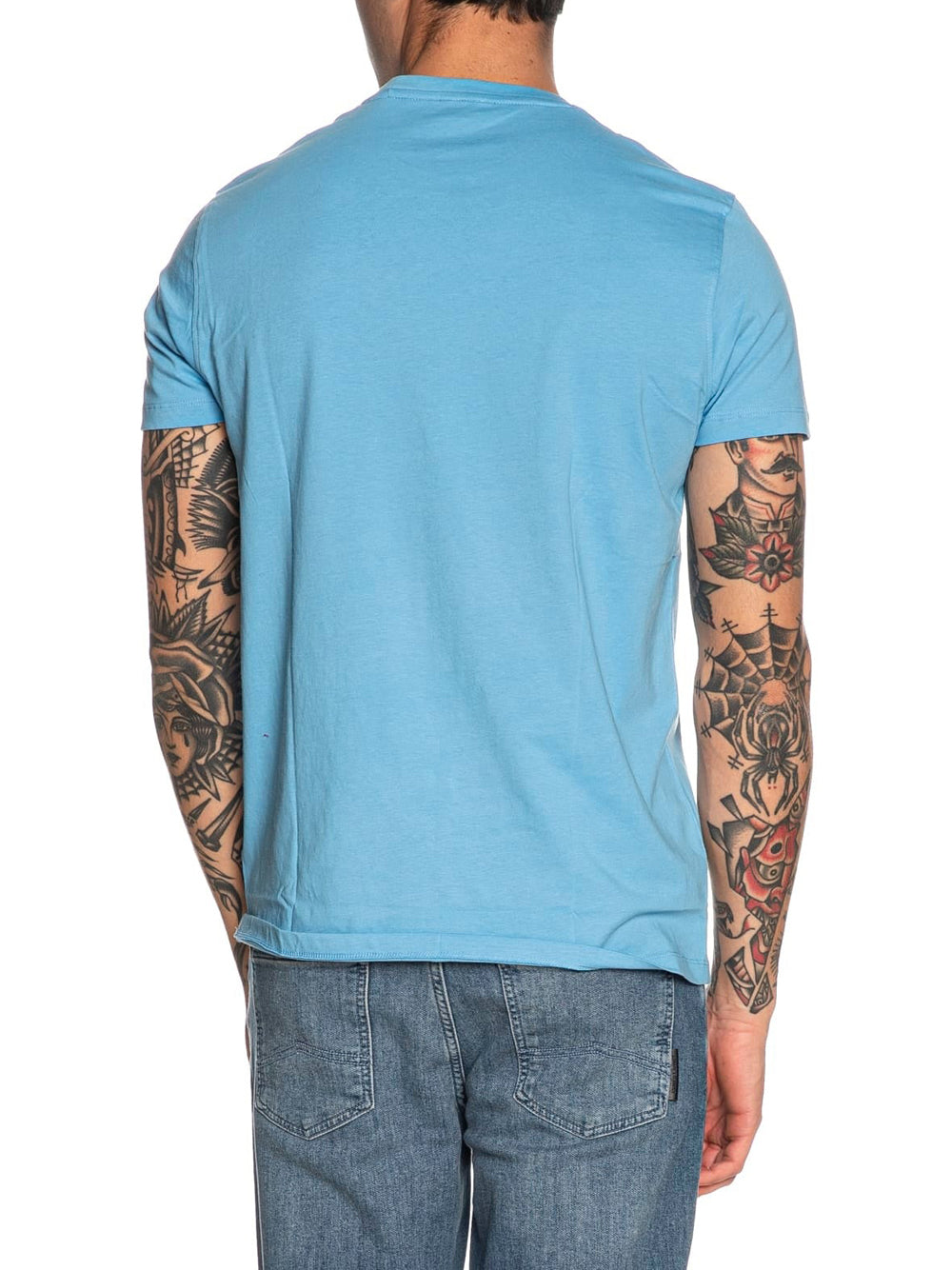 U.S. POLO ASSN. T-shirt Uomo - Celeste modello US41154004
