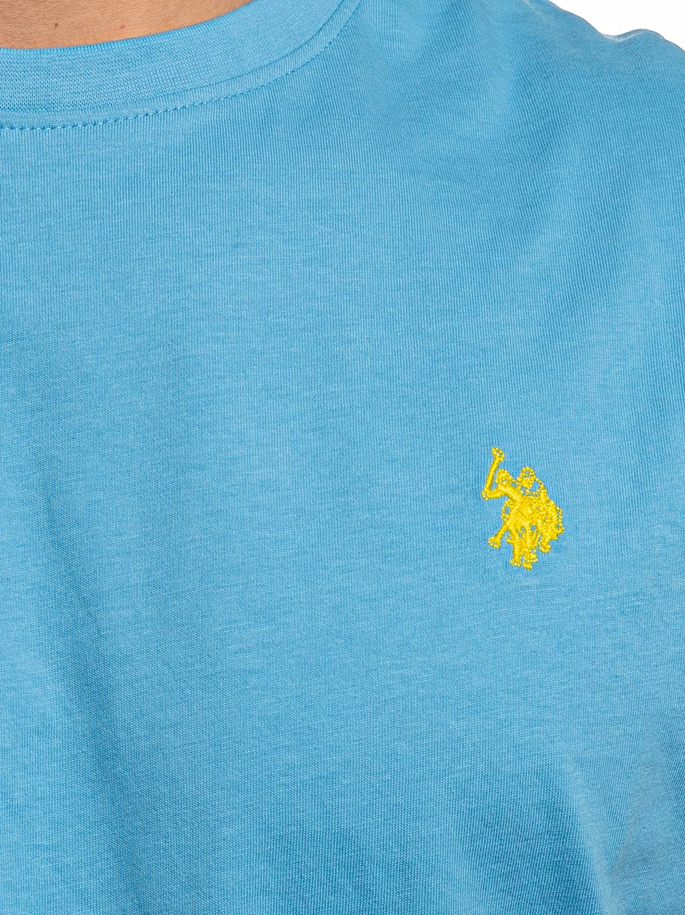 U.S. POLO ASSN. T-shirt Uomo - Celeste modello US41154004