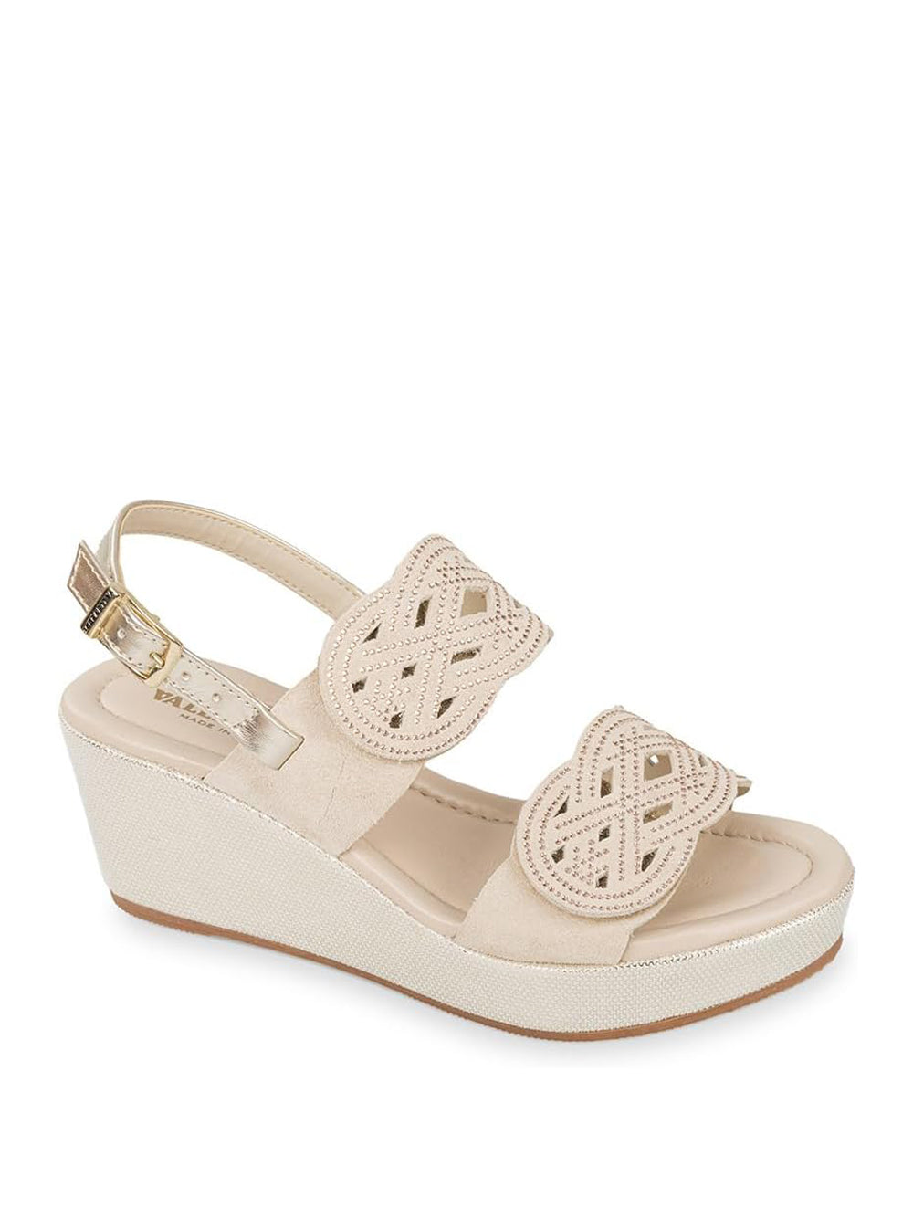 VALLEVERDE Sandali con zeppa Donna - Visone modello 32210