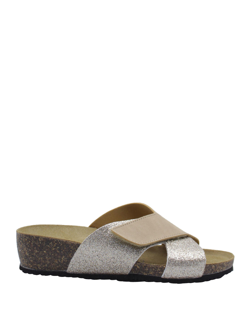 VALLEVERDE Sandali con zeppa Donna - Sabbia modello VG1299