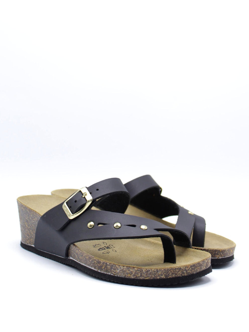 VALLEVERDE Sandali con zeppa Donna - Nero modello VG1306R