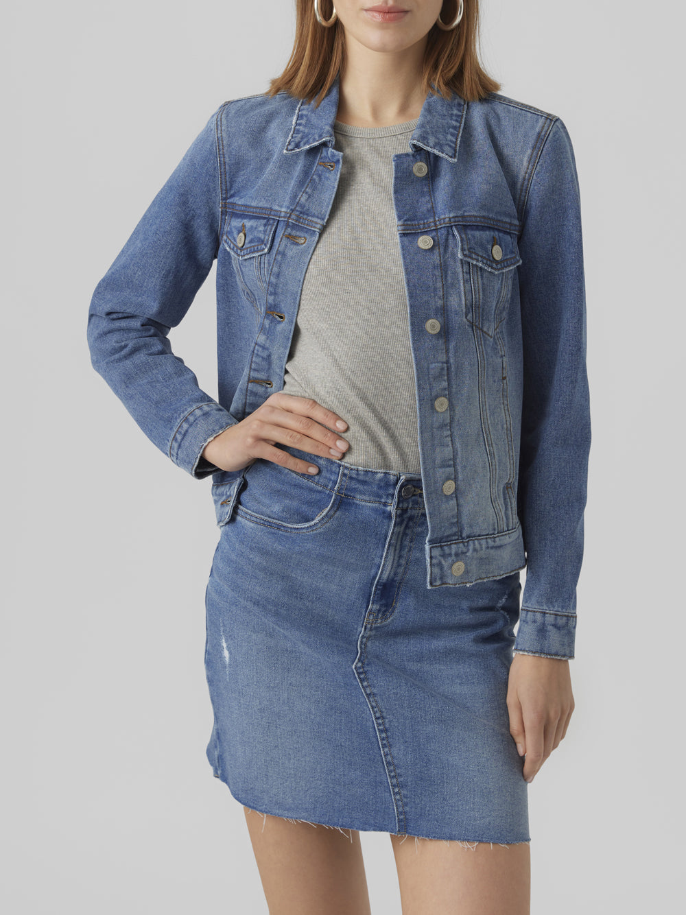 VERO MODA Giubbino Donna - Blu modello 10279789