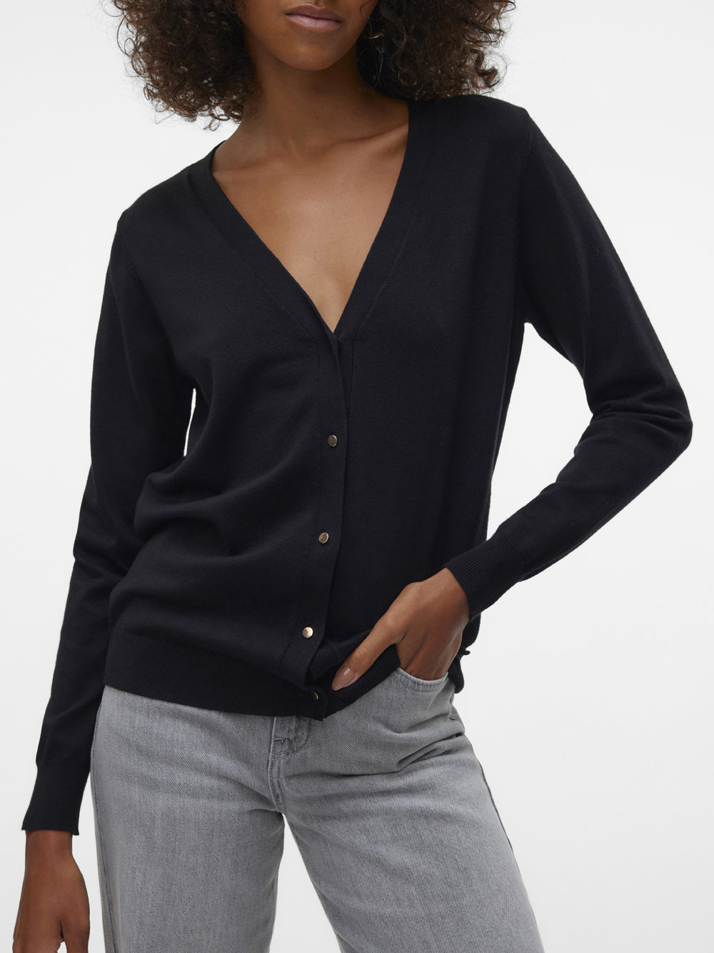 VERO MODA Cardigan Donna - Nero modello 10320456