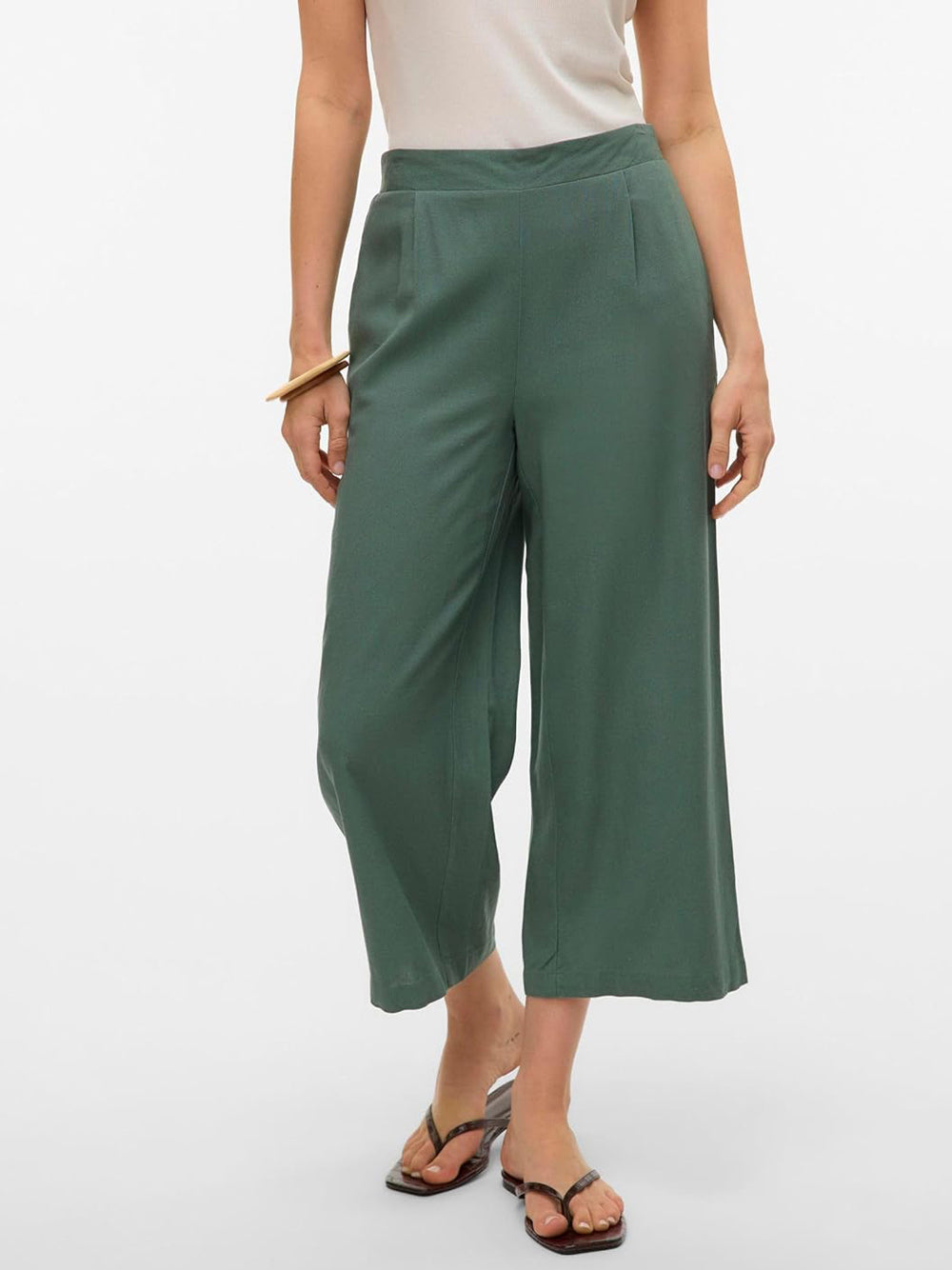 VERO MODA Pantalone Donna - Verde modello 10321626