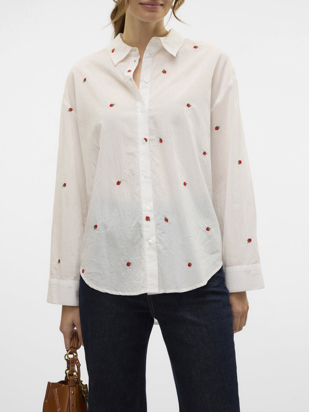 VERO MODA Camicia Donna - Bianco modello 10324629