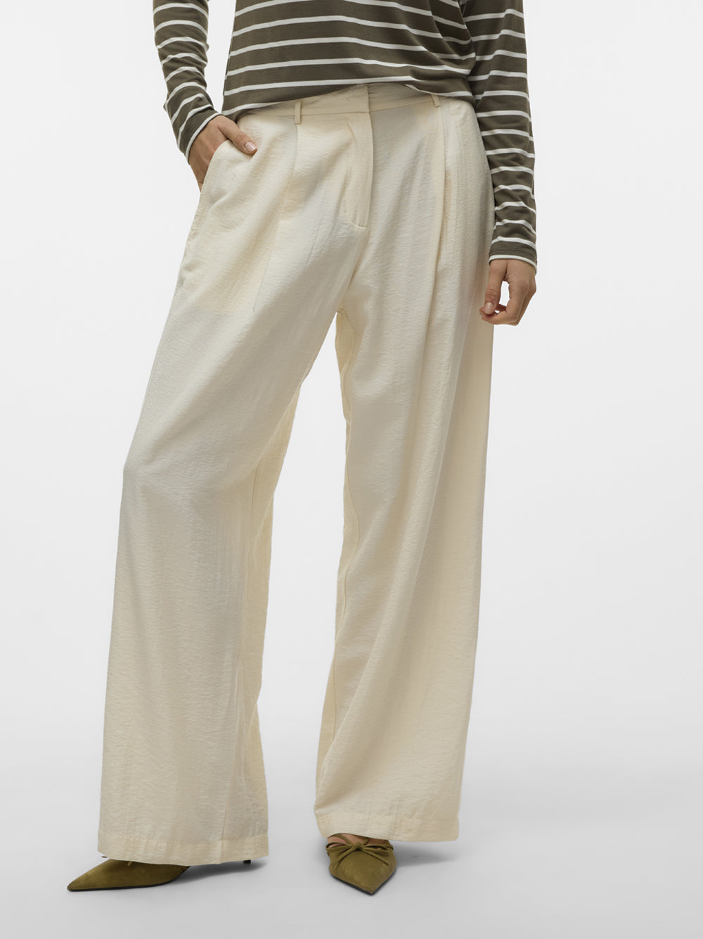 VERO MODA Pantalone Donna - Beige modello 10326813