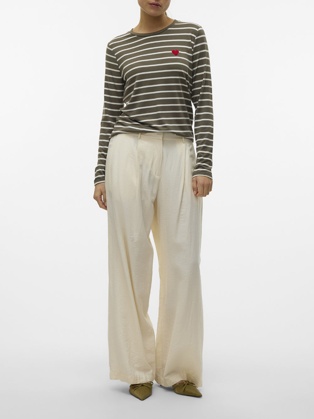 VERO MODA Pantalone Donna - Beige modello 10326813