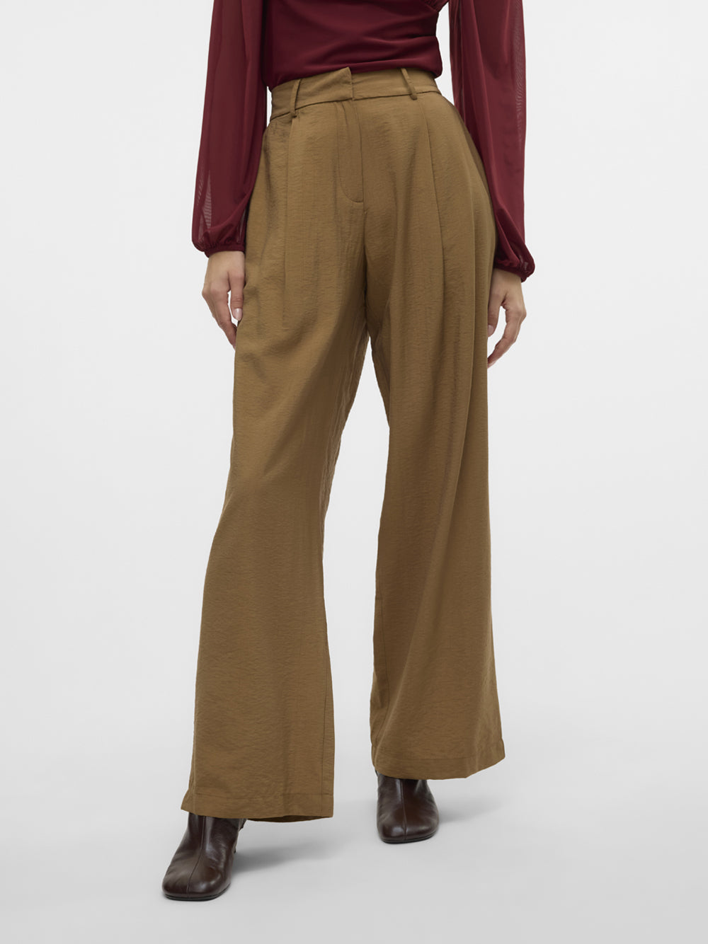 VERO MODA Pantalone Donna - Marrone modello 10326813