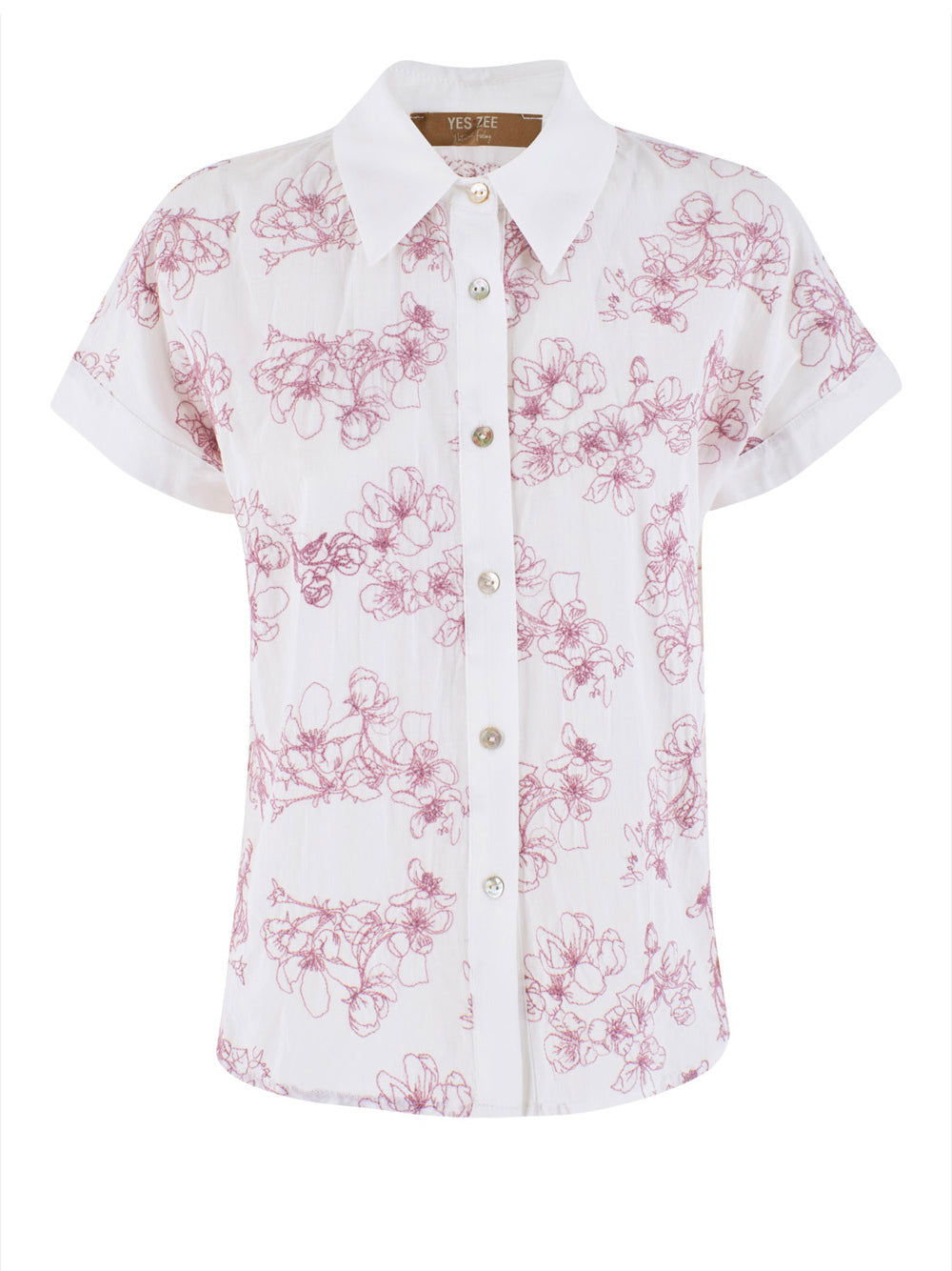YES ZEE Camicia Donna - Bianco modello C206EK00