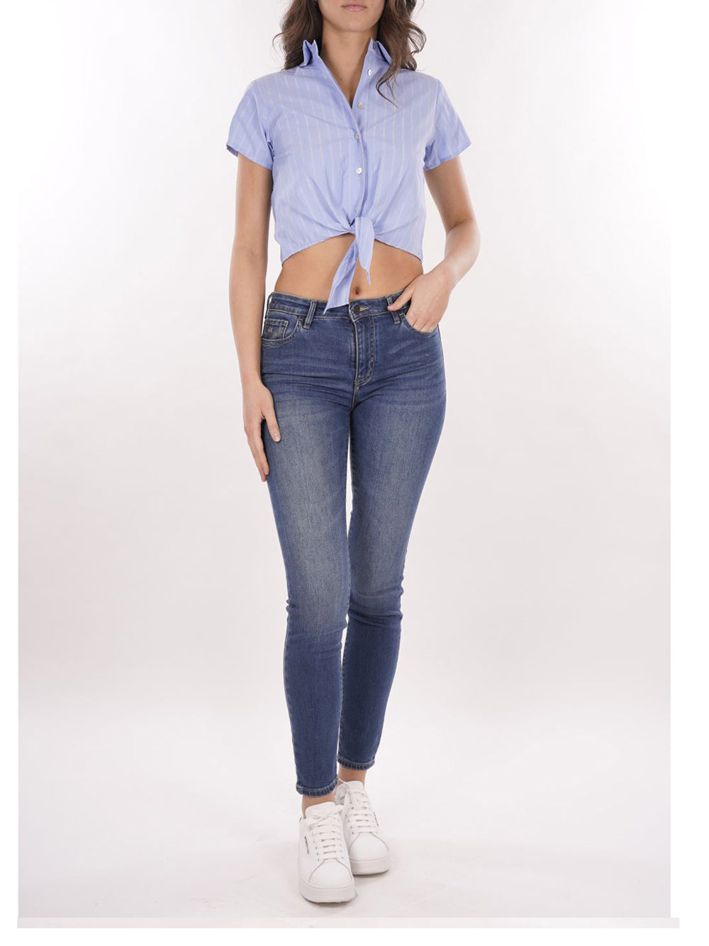 YES ZEE Camicia Donna - Azzurro modello C209YT00