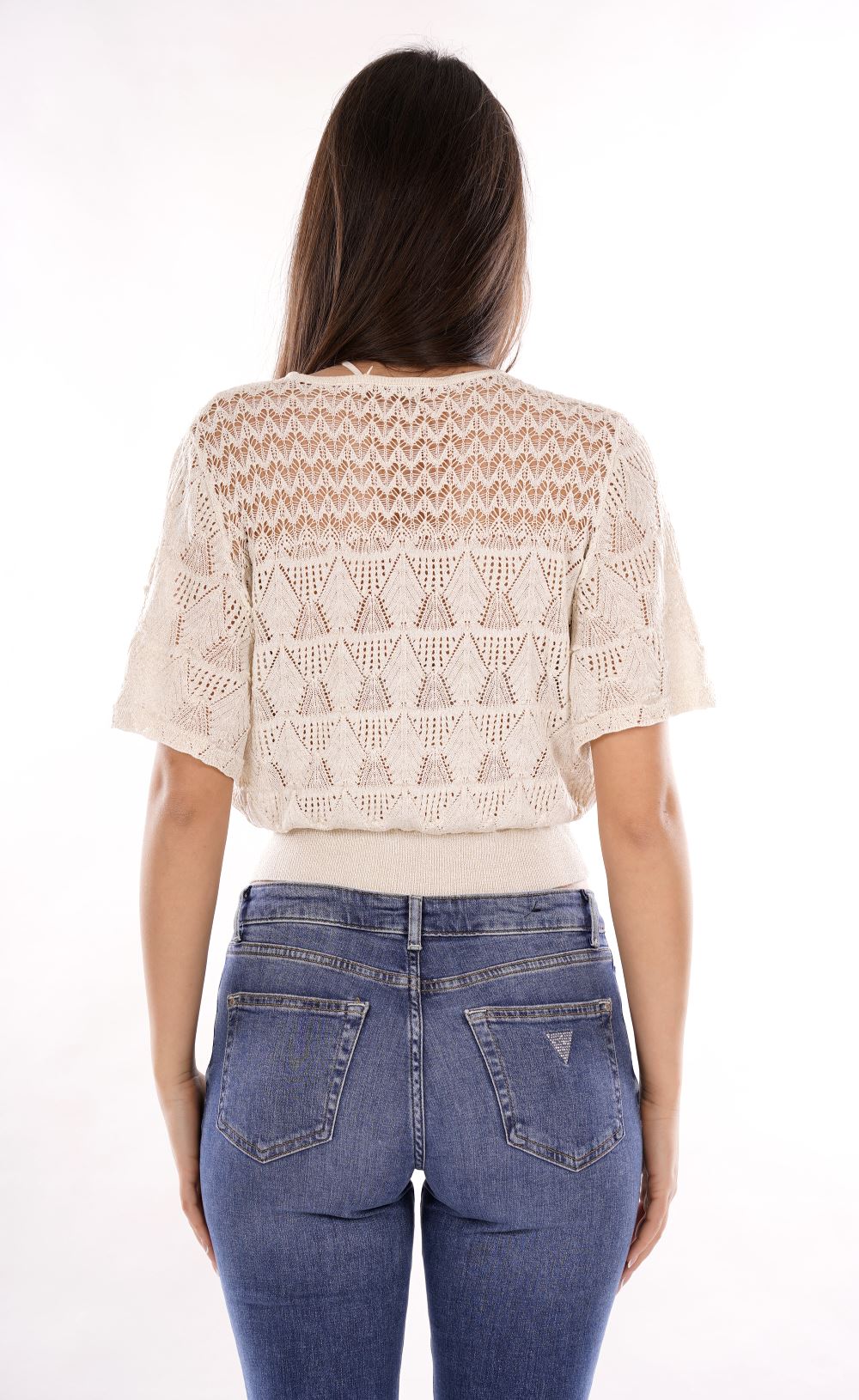 YES ZEE Maglia Donna - Ecru modello M228IG00