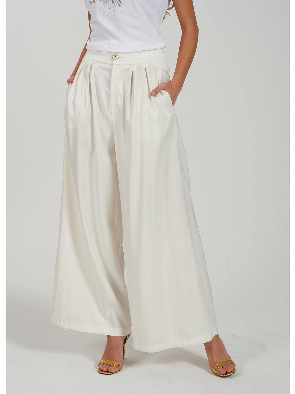Pantalone Avorio