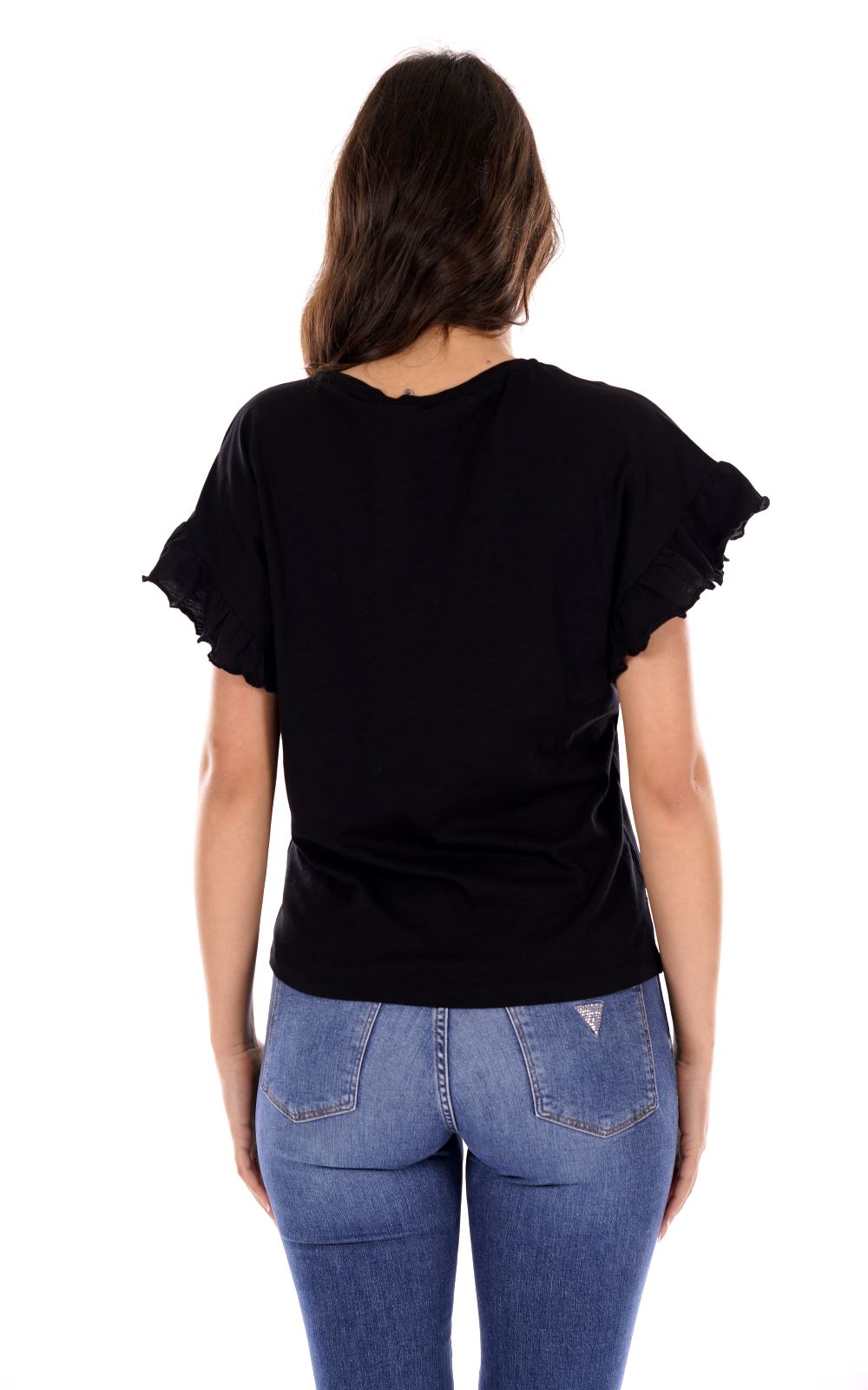 YES ZEE T-shirt Donna - Nero modello T203TL00