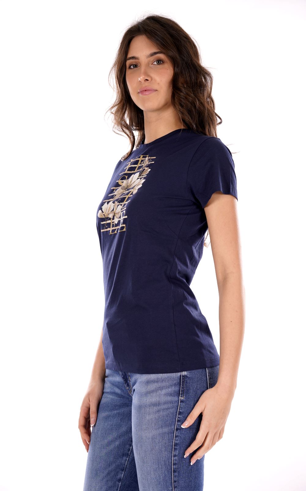 YES ZEE T-shirt Donna - Blu modello T222T902