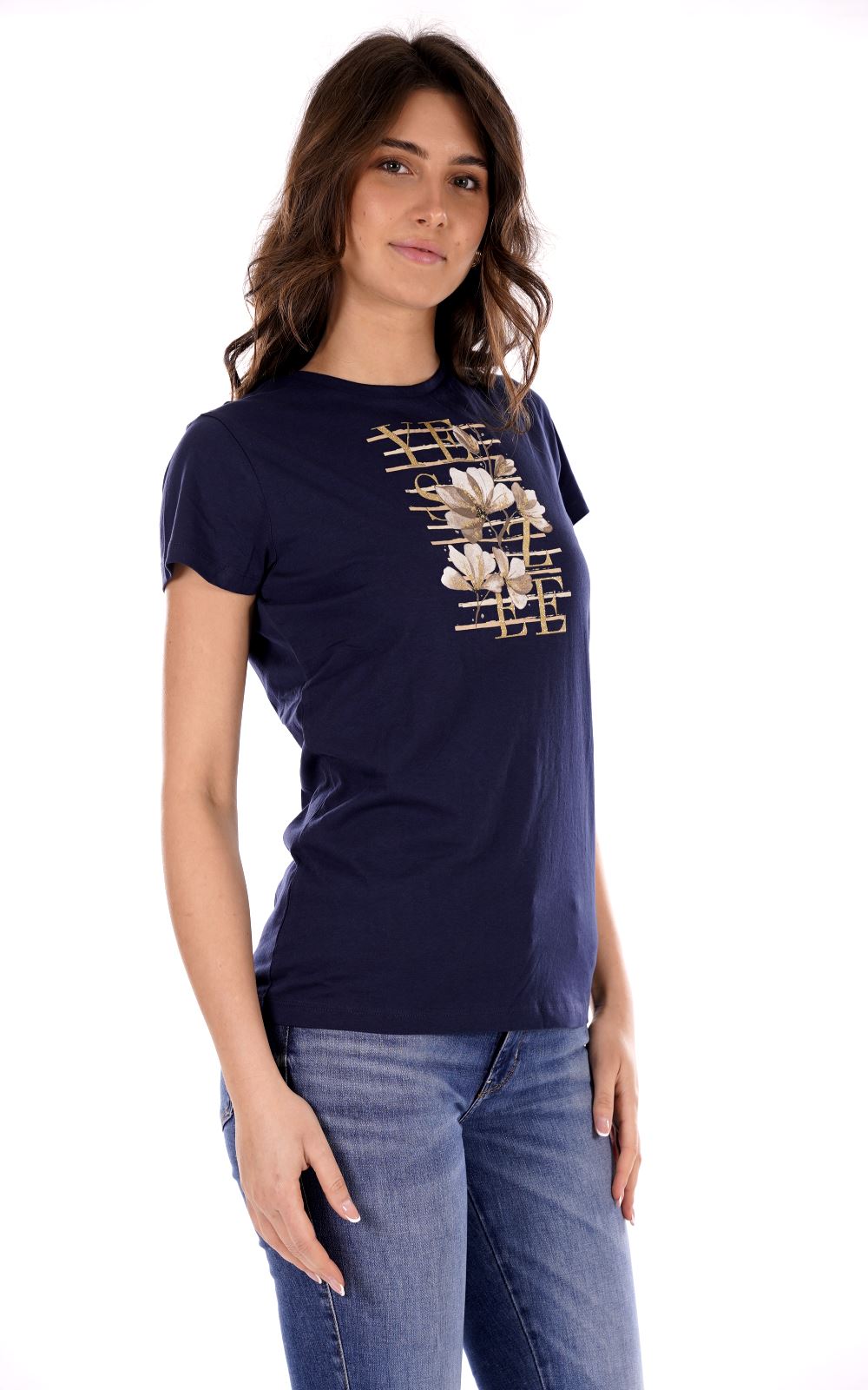 YES ZEE T-shirt Donna - Blu modello T222T902