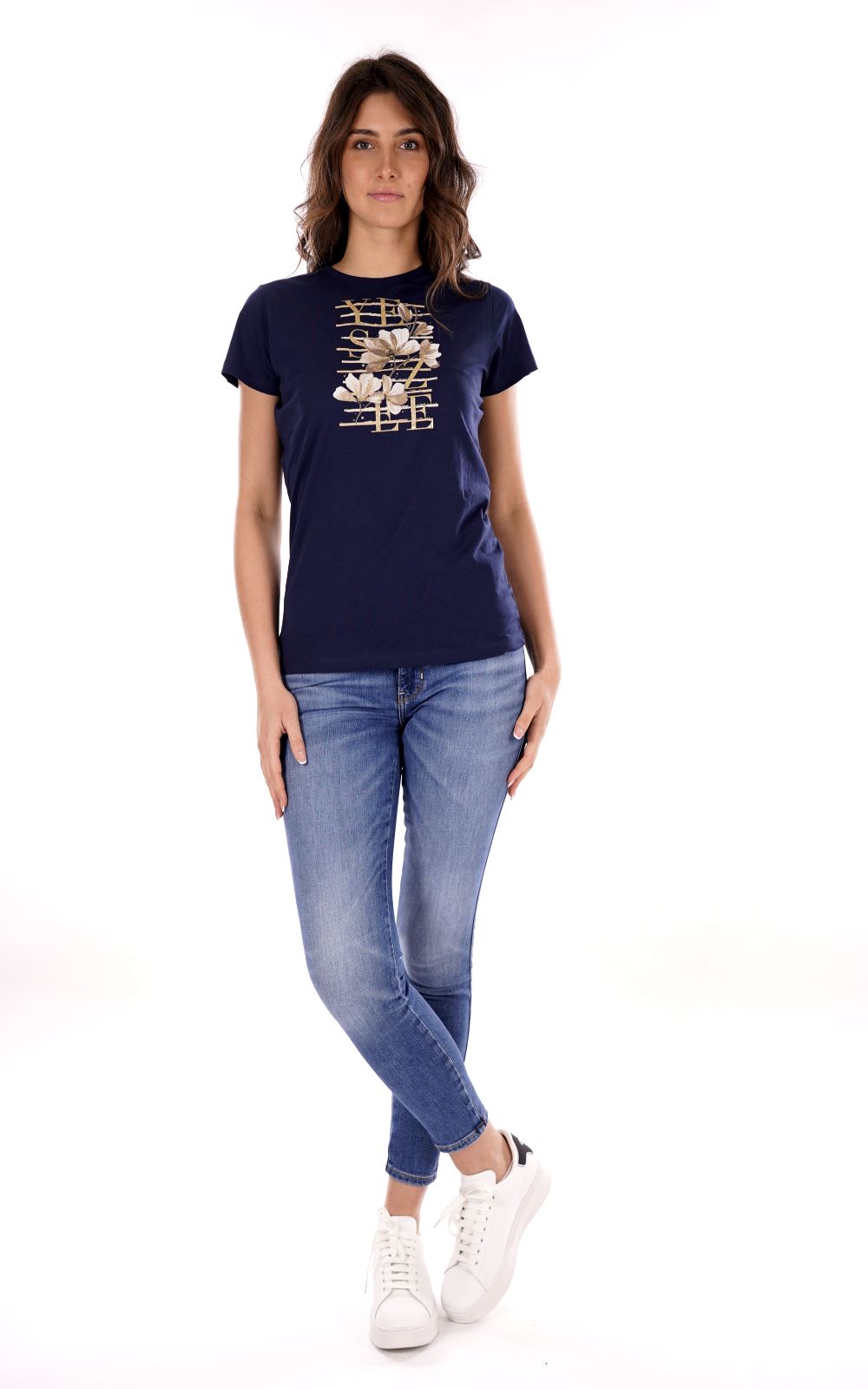 YES ZEE T-shirt Donna - Blu modello T222T902