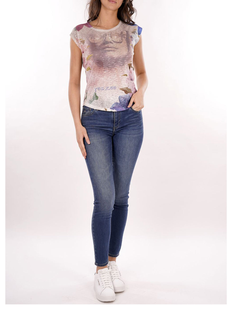 YES ZEE T-shirt Donna - Fantasia modello T235Y301
