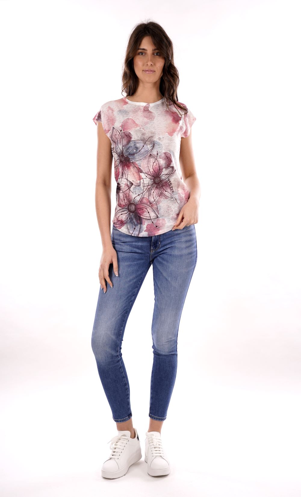 YES ZEE T-shirt Donna - Rosa modello T243Y302