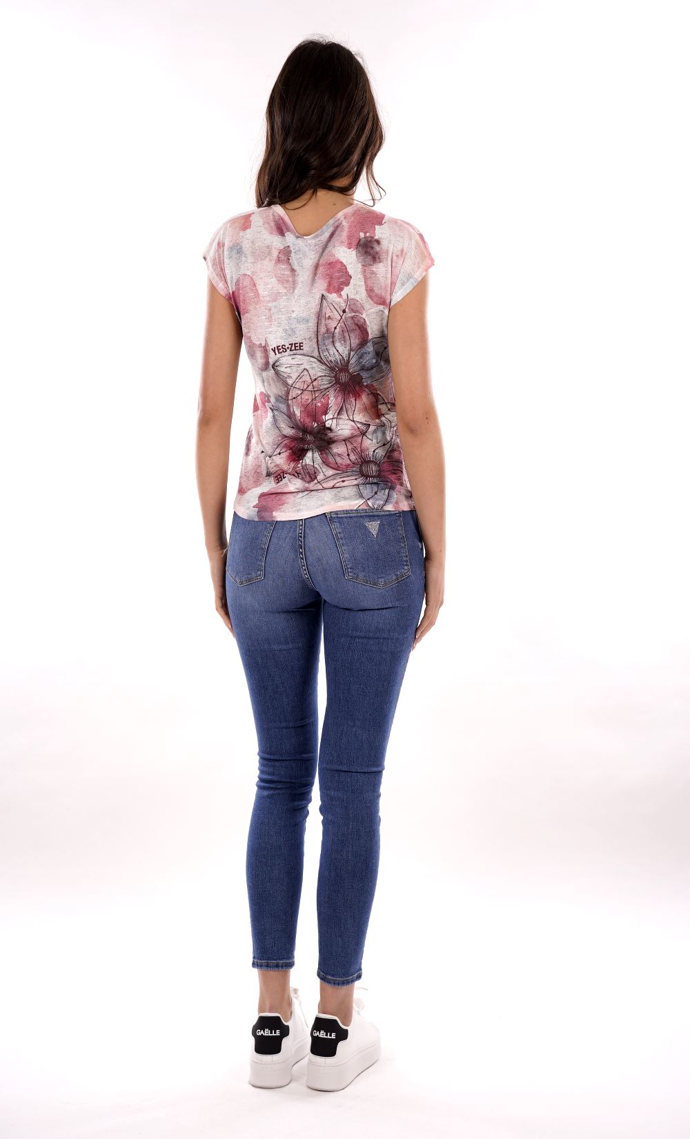 YES ZEE T-shirt Donna - Rosa modello T243Y302