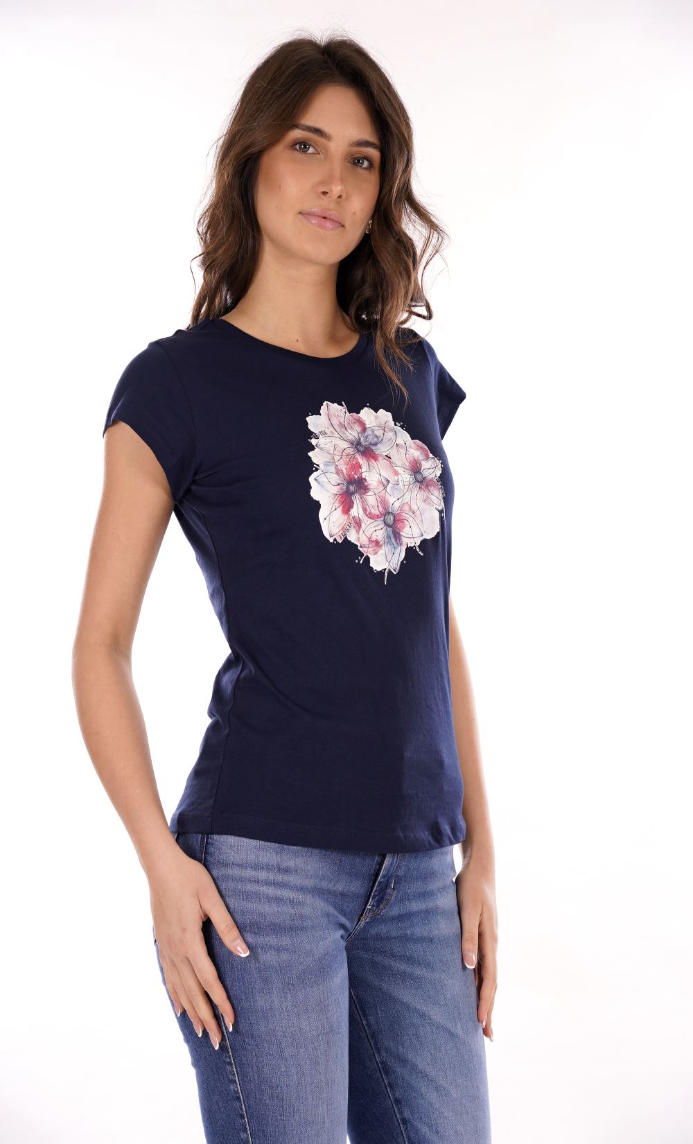 YES ZEE T-shirt Donna - Blu modello T257SG00