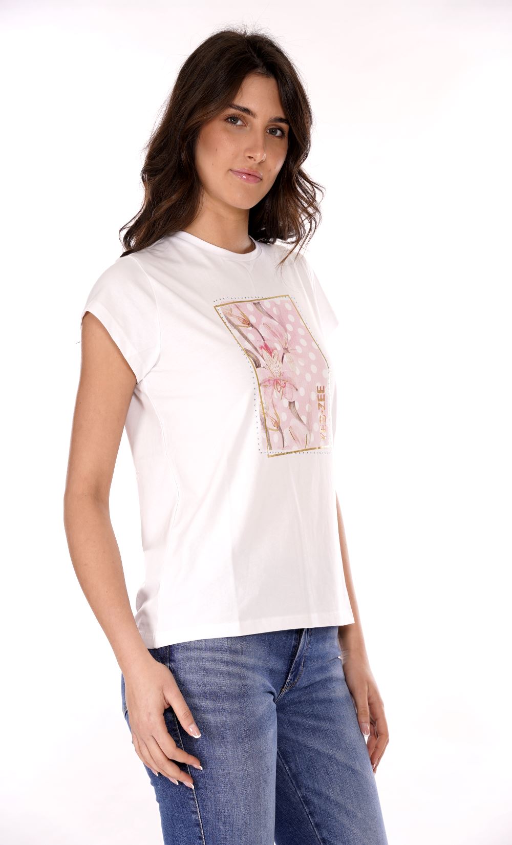 YES ZEE T-shirt Donna - Bianco modello T273S700