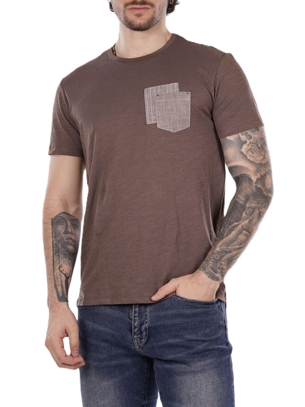 YES ZEE T-shirt Uomo - Moro modello T736S500