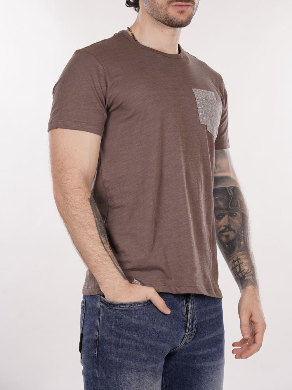 YES ZEE T-shirt Uomo - Moro modello T736S500