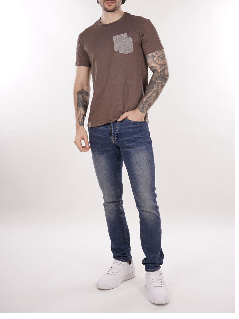 YES ZEE T-shirt Uomo - Moro modello T736S500