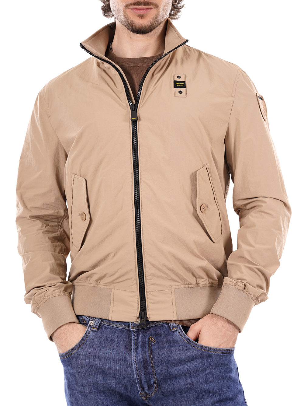BLAUER Giubbino Uomo - Beige modello 26SBLUC04201