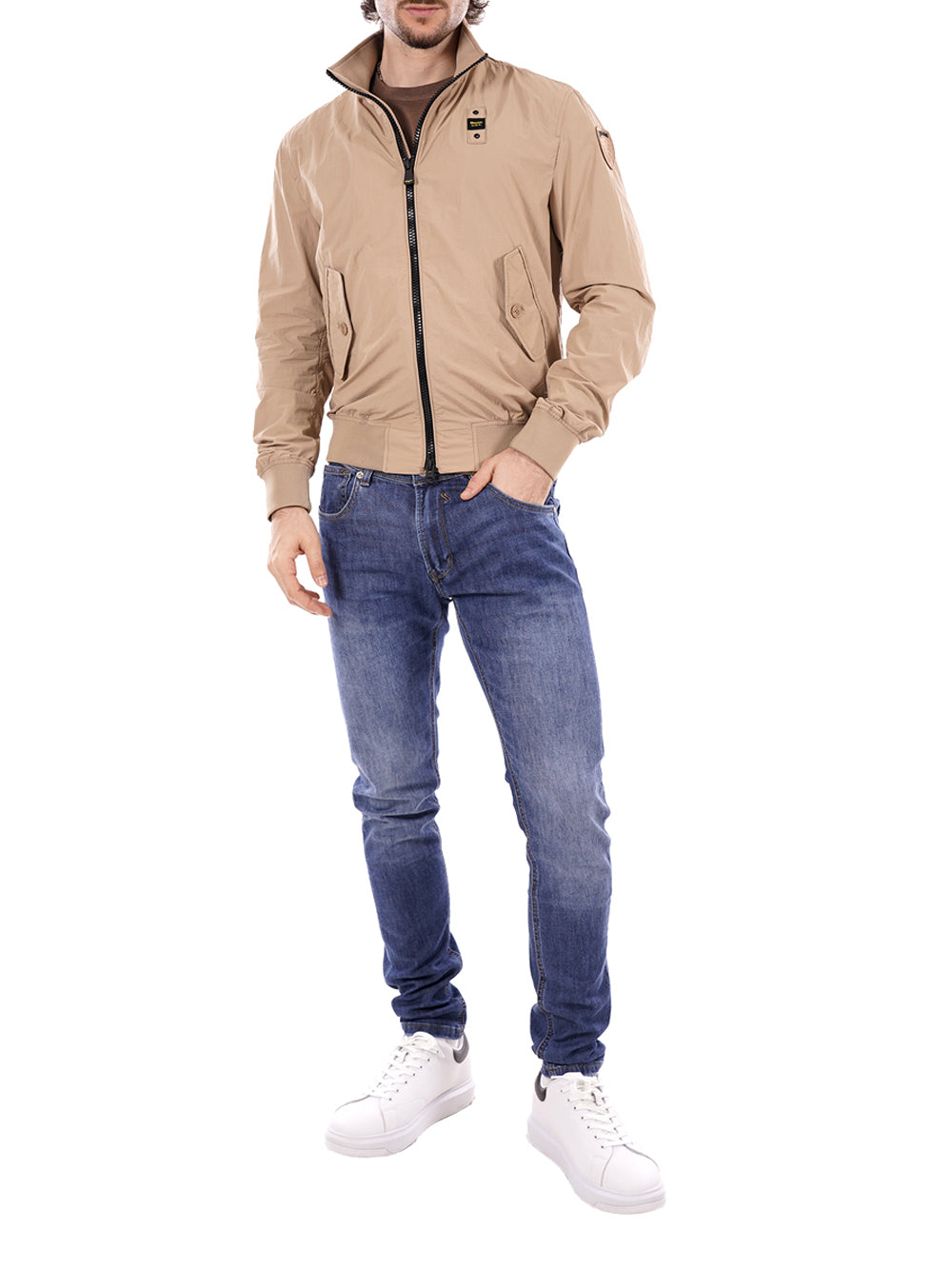 BLAUER Giubbino Uomo - Beige modello 26SBLUC04201