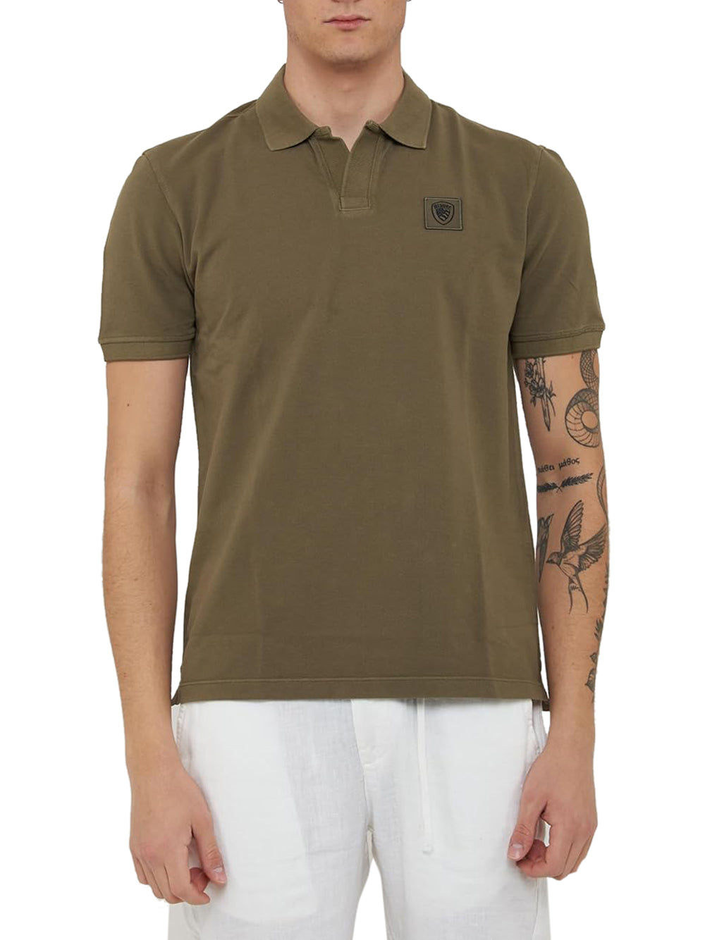 BLAUER Polo Uomo - Verde modello 26SBLUT02291