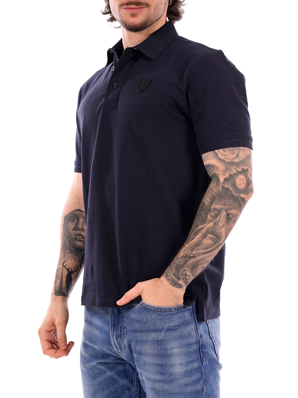 BLAUER Polo Uomo - Blu modello 26SBLUT02298