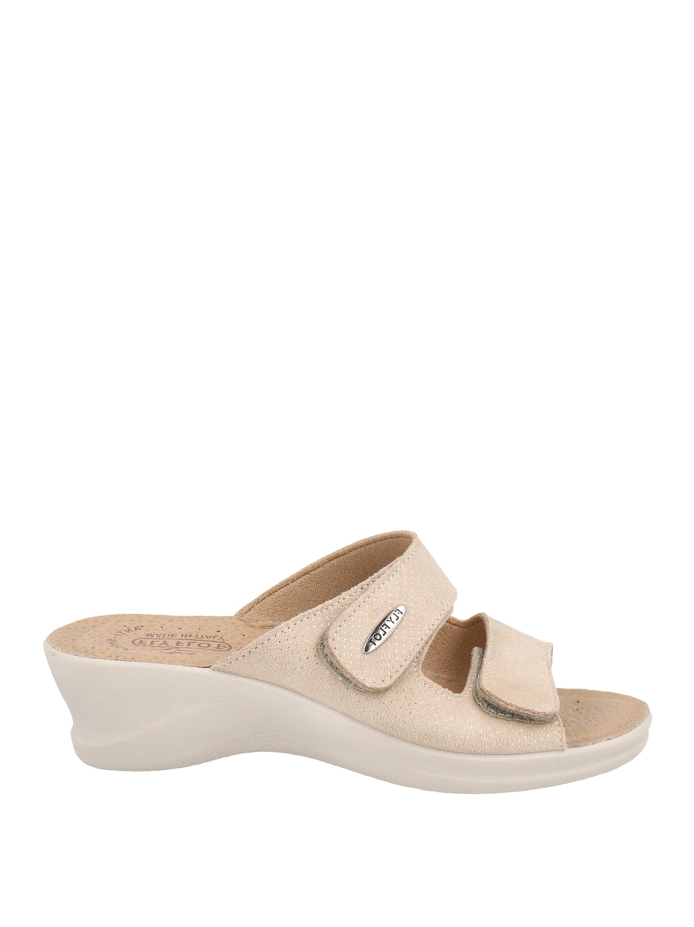 FLY FLOT Ciabatte con strappi Donna - Beige modello 960E28 BE