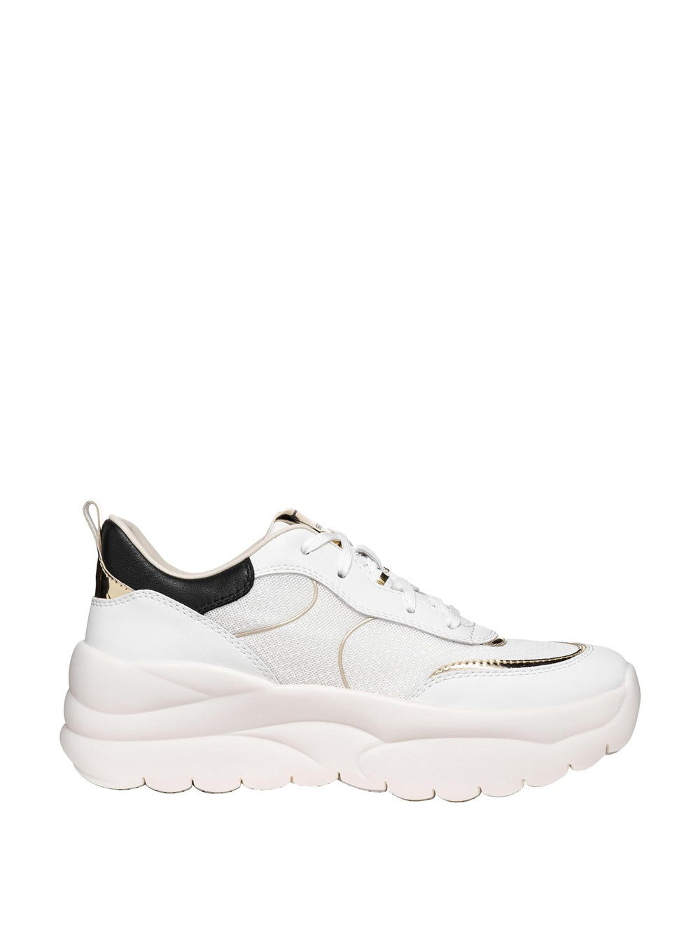 GEOX Sneakers platform Donna - Bianco modello D651FB09BBN