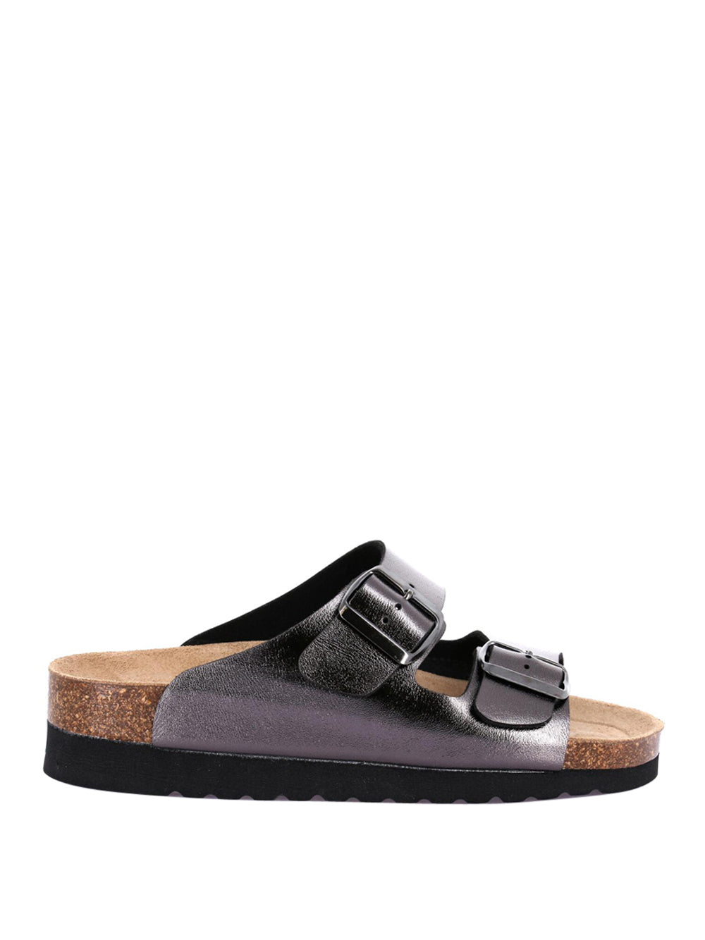 GRUNLAND Ciabatte con zeppa Donna - Grigio modello 0972