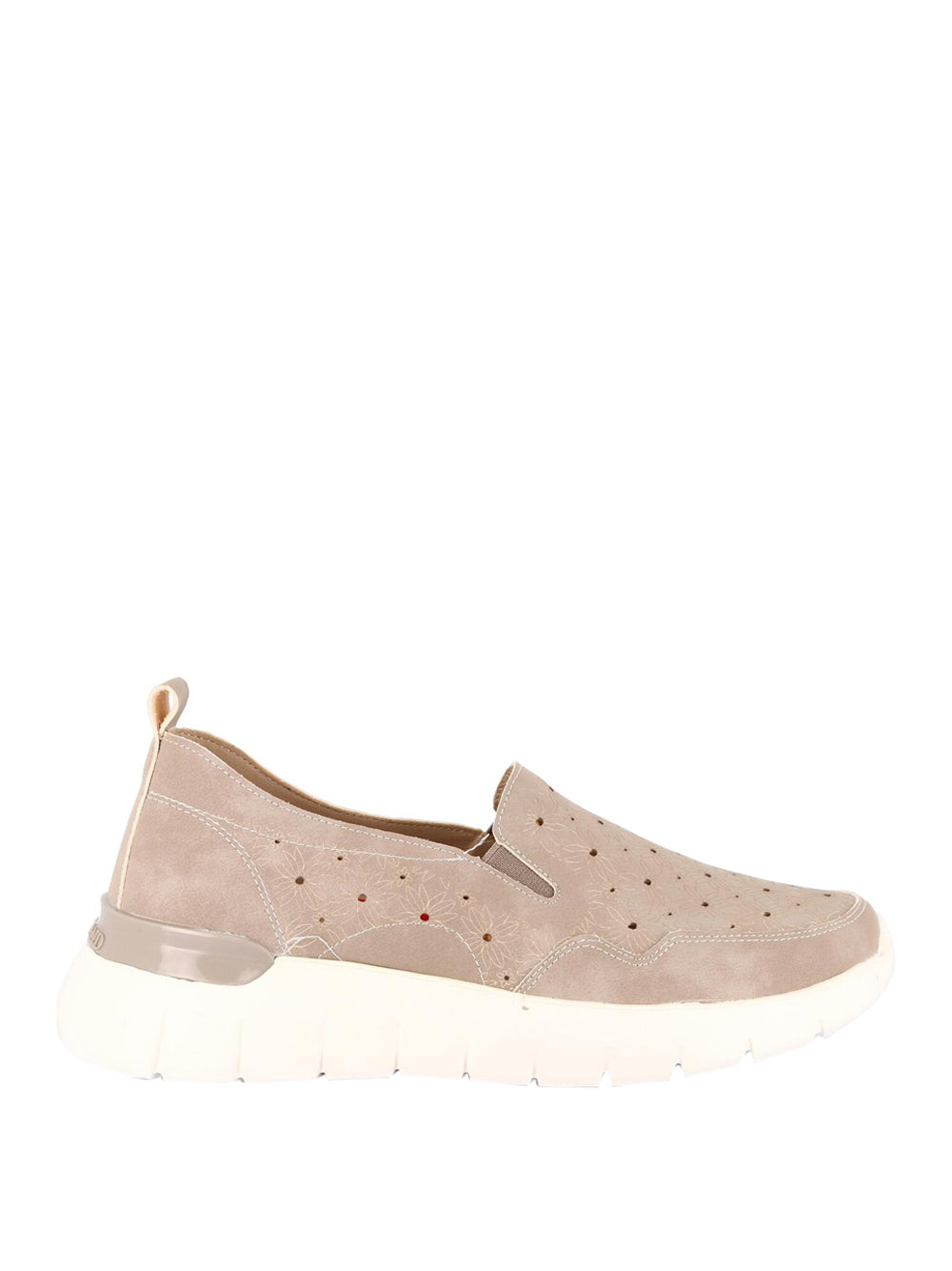 GRUNLAND Mocassini slip-on Donna - Beige modello 6187