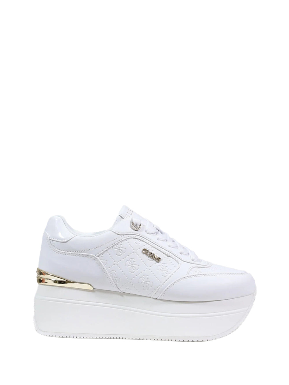 GUESS Sneakers platform Donna - Bianco modello FLPC10FAL12
