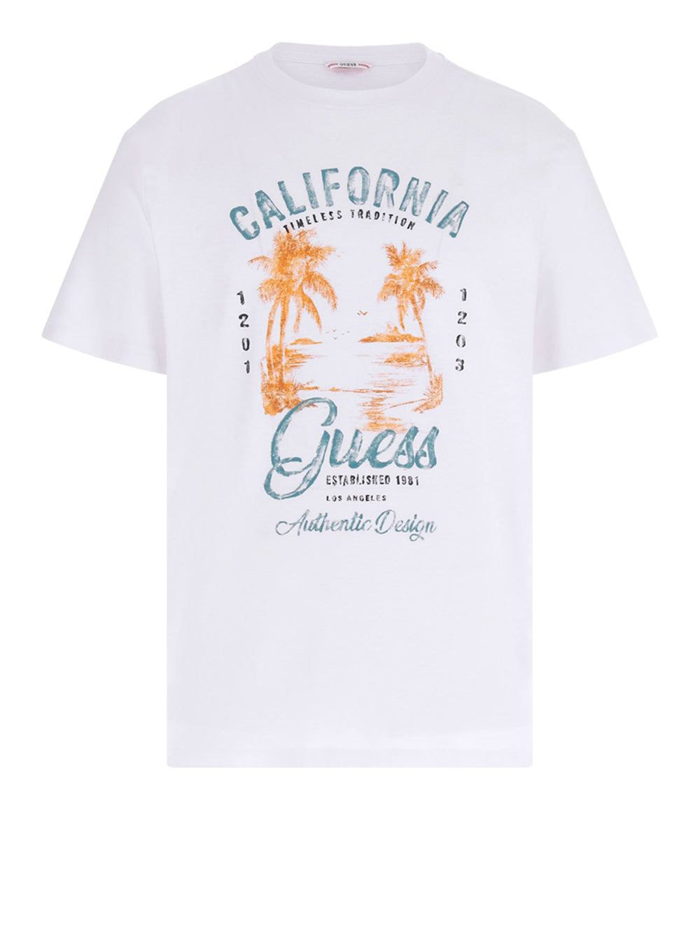 GUESS T-shirt Uomo - Bianco modello M6GI20K3052