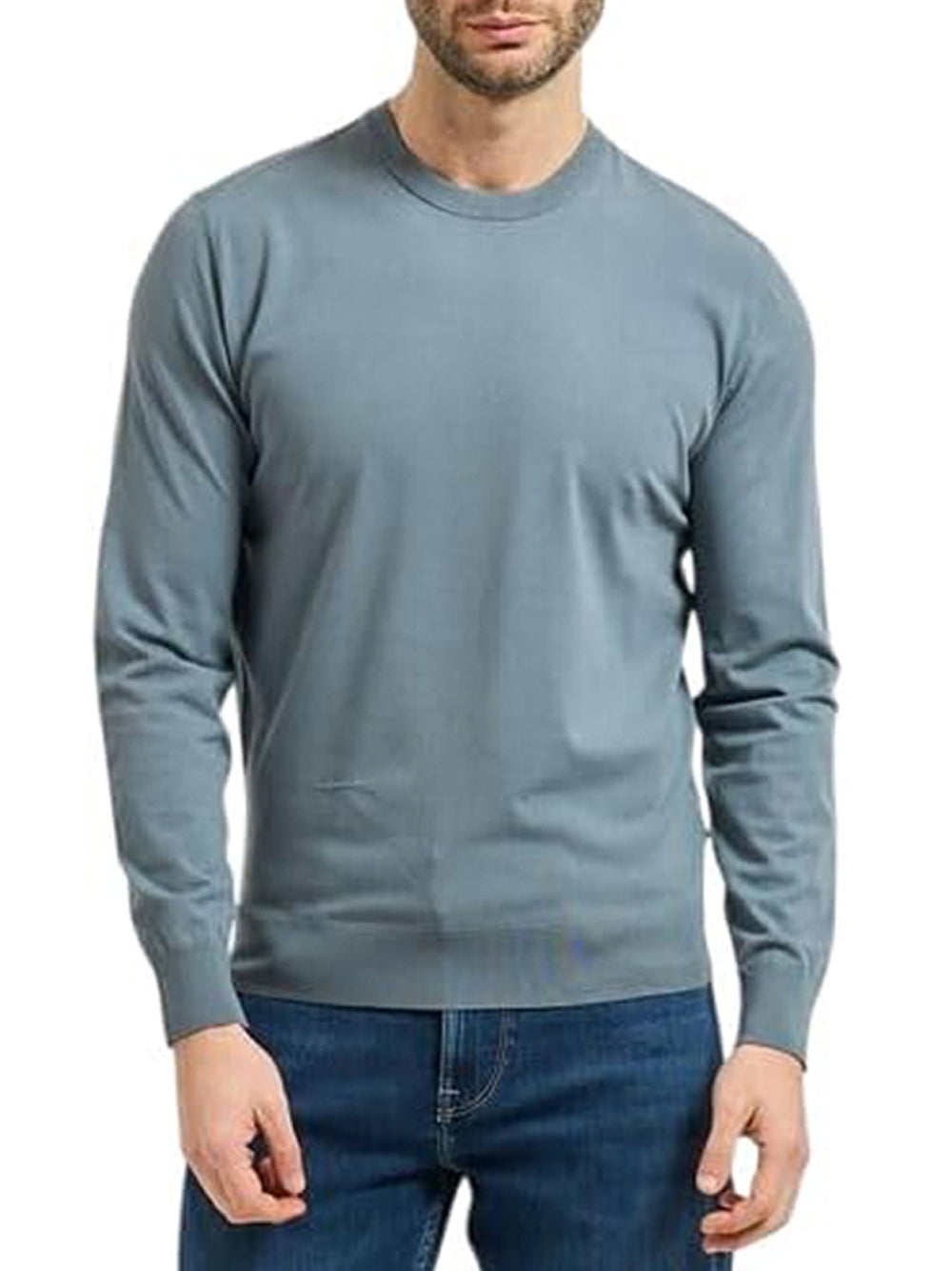 GUESS Maglia Uomo - Celeste modello M6RR16Z4442