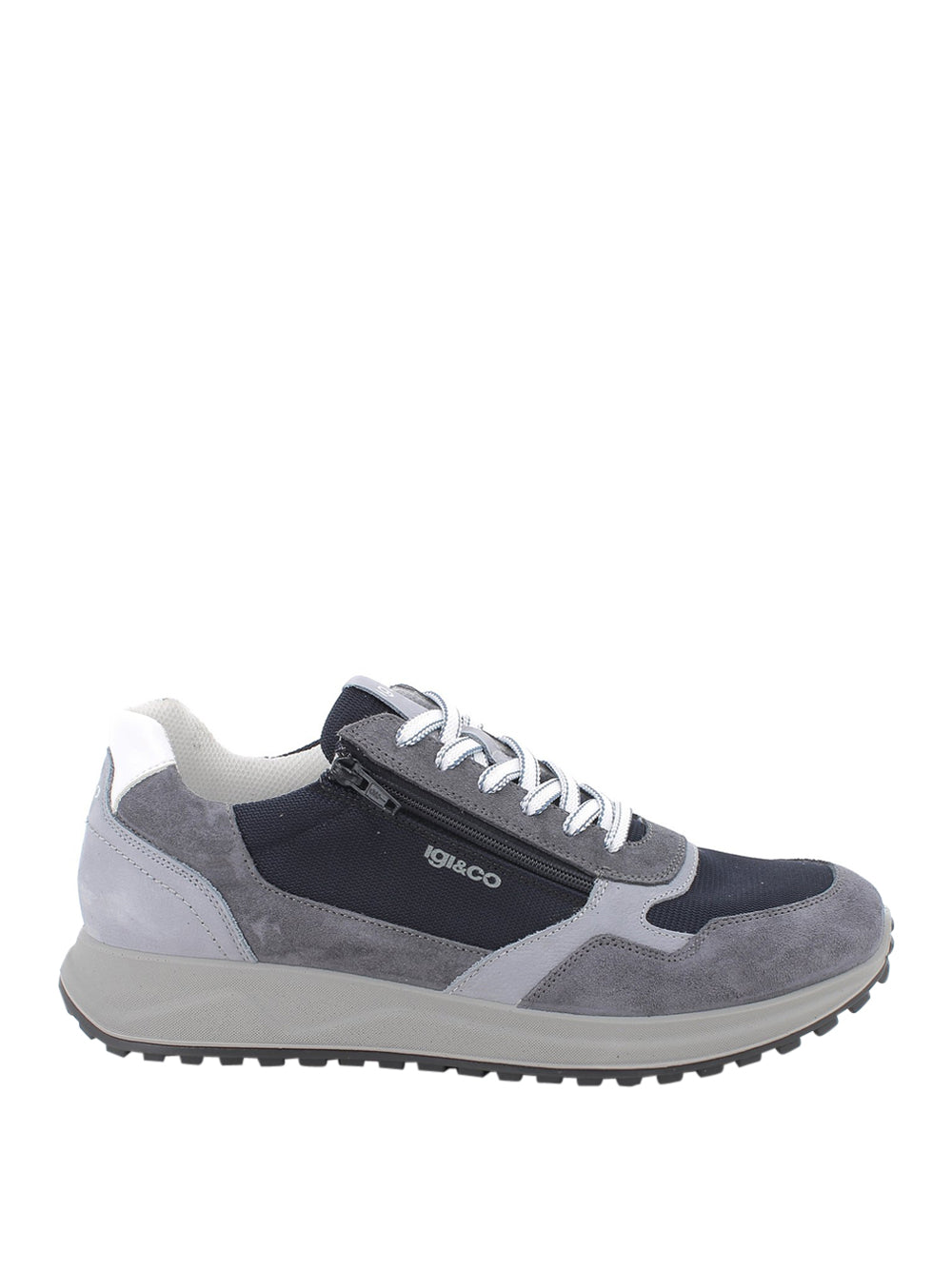 IGI&CO Sneakers con zip Uomo - Blu modello 1118600