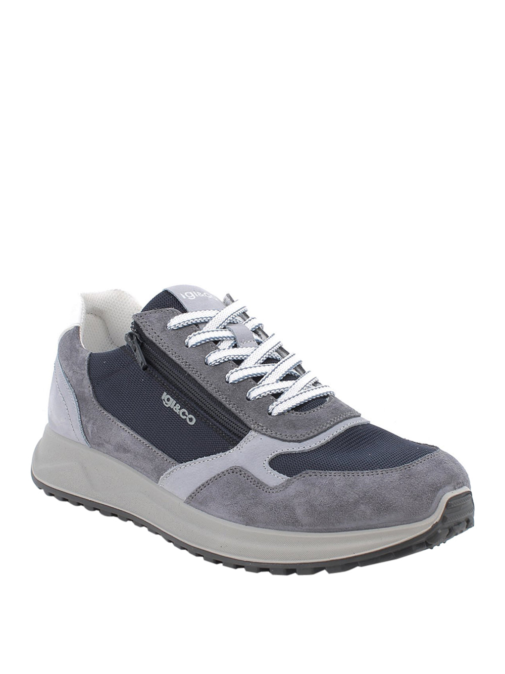 IGI&CO Sneakers con zip Uomo - Blu modello 1118600