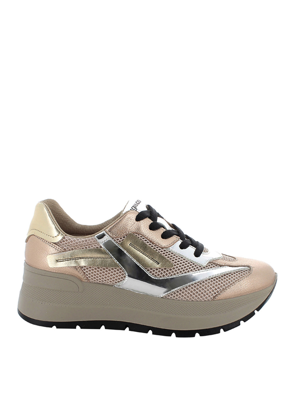 IGI&CO Sneakers con zeppa Donna - Beige modello 1156911