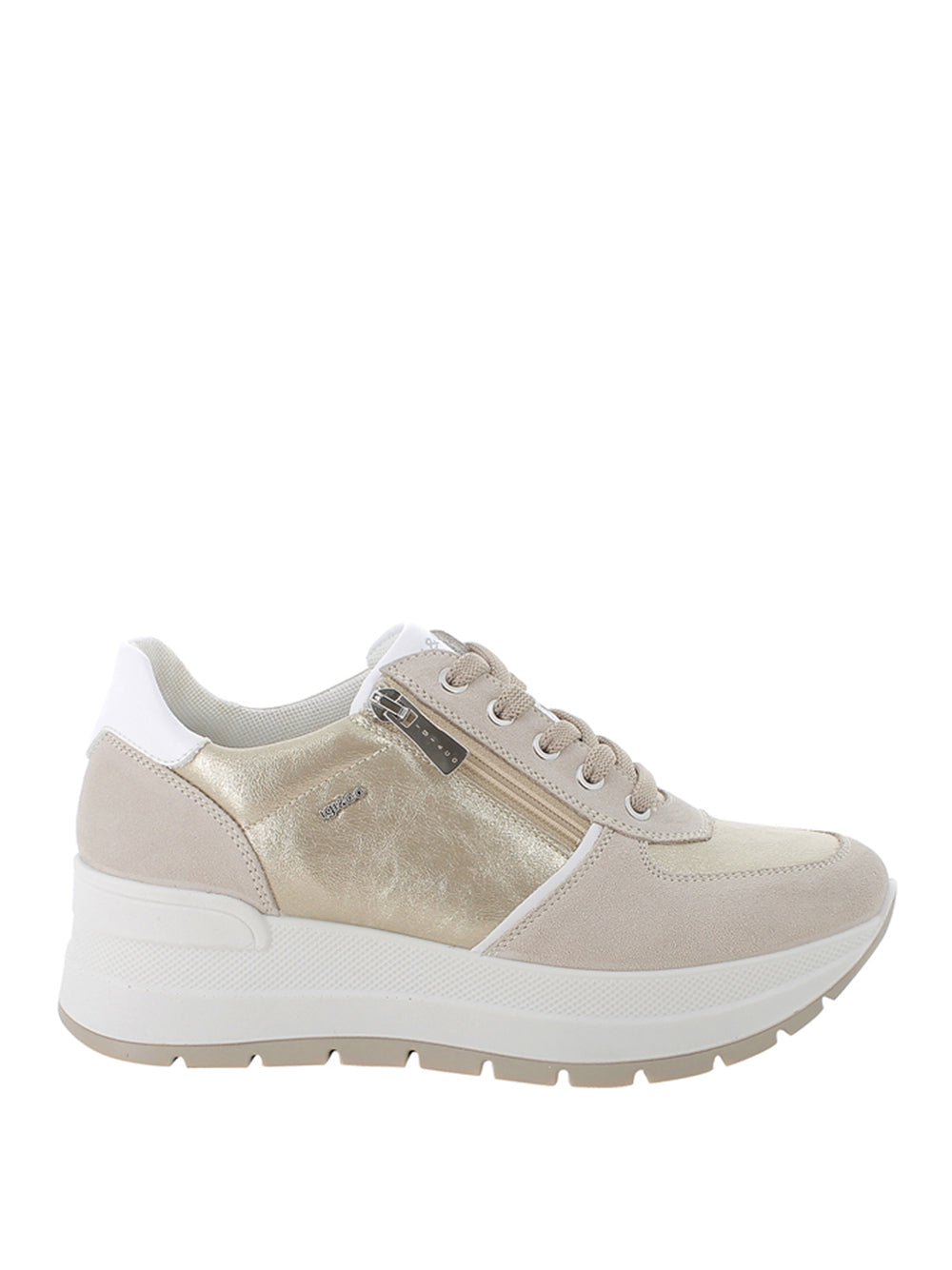 IGI&CO Sneakers con zeppa Donna - Platino modello 1157111