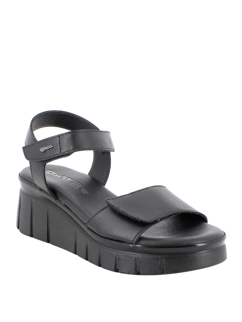 IGI&CO Sandali con zeppa Donna - Nero modello 1189500